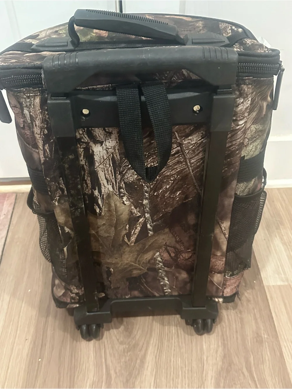 ULINE Men's Camo Rolling Cooler Bag - Brown Camo New Never Used